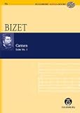 Produkt-Bild: Carmen Suite I: Orchester. Studienpartitur + CD. (Eulenburg Audio+Score)