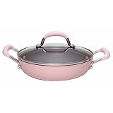 Review KitchenAid 15358 / KitchenAid Cook For the Cure 10-Inch Covered Everything Pan with Stainless-Steel Pink Silicone Handles
