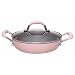 KitchenAid Cook For the Cure 10-Inch Covered Everything Pan with Stainless-Steel Pink Silicone Handles