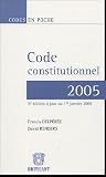 Revue Emile Bruylant  / Code constitutionnel 2005