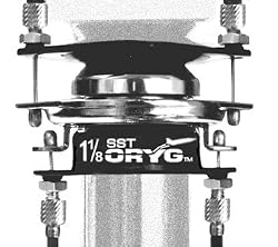 SST Oryg Detangler Set OS 1-1/8" / Pro Flatland Threadless Silver/Black