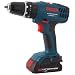 Bosch HDB180-02 18-Volt Lithium-Ion 3/8-Inch Cordless Hammer Drill/Driver Kit with 2 Batteries, Charger and Case