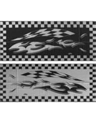 Mings Mark Inc Awning Mat 8 X 20 Black Checker HC1