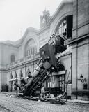 Accident of Montparnasse Station, Art Poster