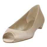 Nine West Women's Rebekah Peep Toe Flat,LT TAUP SA,12 M