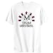 Team Mercedes - Initial Weibliche Namen Herren T-Shirt (Weiß, Größen X-Small - XXX-Large)