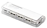 ELECOM U2H-J4SLWH スティックタイプ3+1ポートUSB2.0ハブ