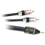 Monster Cable IP400-1.5M Interlink Portable 400 4.92-Foot MkII Balanced Stereo RCA to 1/8 Mini, Pair