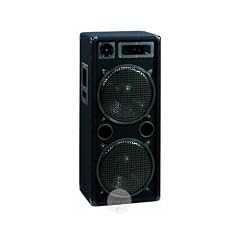Omnitronic DX-2222 3-Wege Box lautsprecher (1000 Watt) schwarz
