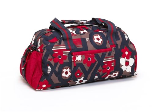 Roxy Overnight Weekend Bag - Follower Red Flower