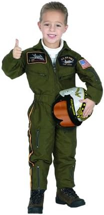 Jr. Armed Forces Pilot Suit w/Helmet, size 6/8