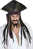 Rubies Accessories Pirate Hat with Dread Locks