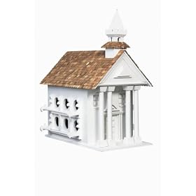 Town Hall Birdhouse for Purple Martins by Woodside Gardens