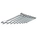 SK 86016 SuperKrome 9 Piece 12 Point 1/4-Inch to 3/4-Inch Long Pattern Combination Wrench Set