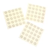 Round Medium Duty Felt Pads, 3/8