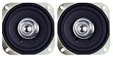 PYRAMID 409G 4'' 100 Watts Two-Way Dual Cone Speakers