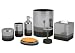 Nu Steel Triune Bathroom Accessories Set ,7-Piece