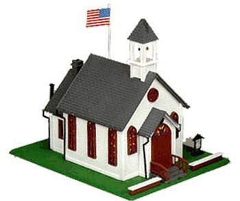 Life-Like Trains  HO Scale Building Kits -Town Church