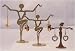 Jewelry Display Stand 3 pcs - Gold & Bronze Dancers