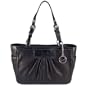 Coach 13759 Pleated Leather East West Gallery Tote Handbag