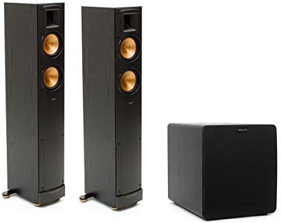 Klipsch 2.1 Reference Speaker Package With RF42II Tower Speakers And SW-110 Powered Subwoofer (Black)