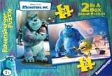 Monsters, Inc. 2 In A Box Puzzles: 24 + 12 Piece