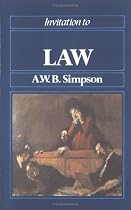 Invitation to Law (Invitation Series)