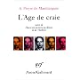 L'Âge de craie - Dans les années sordides - Hedera