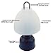Dorcy 41-1016 Portable Indoor and Outdoor Table Lamp Light with Hanging Hook and Unbreakable Shade, 33-Lumens, Black Finish
