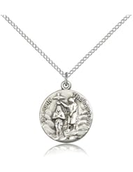 Sterling Silver St. John the Baptist Pendant