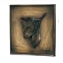 Dogwood Study Wall D�cor - HEN1051 Finish: Bronze