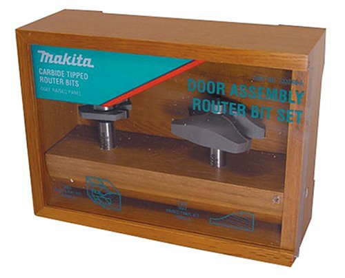 Makita 733246-A 2-Pc Carbide-Tipped Router Bit Set - Ogee Raised Panel