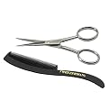 Tweezerman Moustache Scissors with Comb