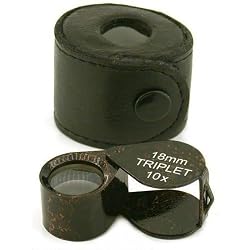 10X Eye Loupe Jewelers Diamond Gem Magnifier 18mm Tool