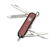 Victorinox Swiss Army Signature Pocket Knife (Translucent Ruby)