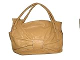 Natallie Jonquil Yellow Ruched Bow Front Hobo Shoulder Bag -- SwankySwans