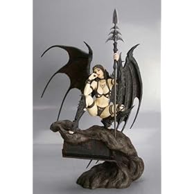  Fantasy Figure Gallery Black Tinkerbell PVC by Luis Royo