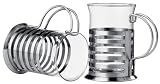Premier Housewares - Tasse à café - Inox - Lot de 2 (Import Grande Bretagne)