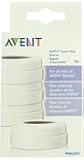 Philips AVENT BPA Free Classic Bottle Screw Rings, 4-Pack