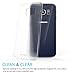 Samsung Galaxy S6 EDGE Case - Ultra Clear TPU Bumper Case - Shockproof & AntiScratch - Perfect Slim Fit with Improved Phone Grip for Premier Smartphone Beauty & Protection