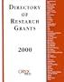 Directory of Research Grants 2000