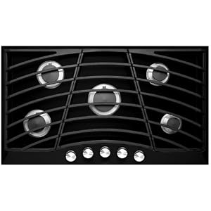Viking Dgsu161-5blp 36-inch Designer Series Propane Gas Cooktop With 5 Burners – Black