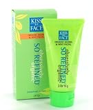 Kiss My Face Organics So Refined Jojoba & Mint Facial, 2-Ounce Tubes (Pack of 3)
