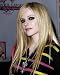 Avril Lavigne 12x16 Matte Color Photo (Black Eyeliner) Image