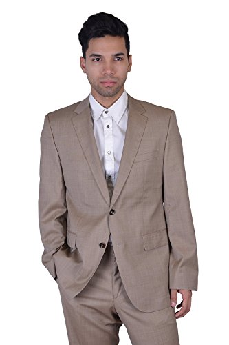Hugo Boss Keys12/Shaft2 Beige Pindot Two Button New Men's Blazer (42 Regular)