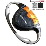 Samsung WEP430 Sporty Bluetooth Headset (AWEP430JOECXAR) with gift for Motorola Q Motorola Q9h Motorola Q9m Motorola RAZR2 V9 Motorola RAZR2 V9m Motorola RIZR Z3 Motorola ROKR Z6 Motorola ROKR Z6m Motorola SLVR L7 Motorola RAZR V3xx