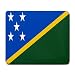 Solomon Islands Flag Mouse Pad