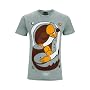 Bench Herren T-shirt Faithmix, monument, L, BMGA28&hellip Bench