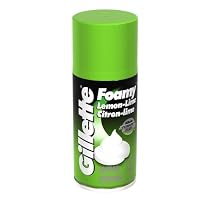 Gillette Foamy Shave Cream, Lemon Lime, 11-Ounce Bottle (Pack of 12)