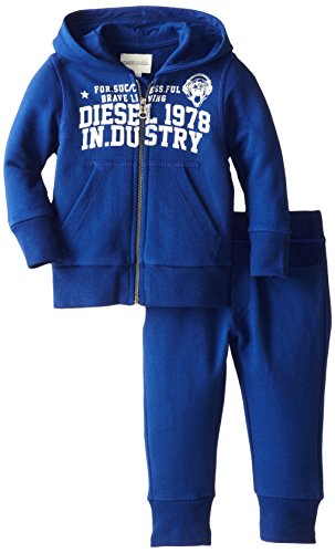 Diesel Baby-Boys Infant Sogib Zip Hoodie and Sweatpants